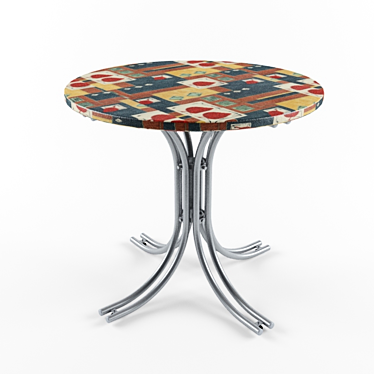 Elegant Wooden Table 3D model image 1 