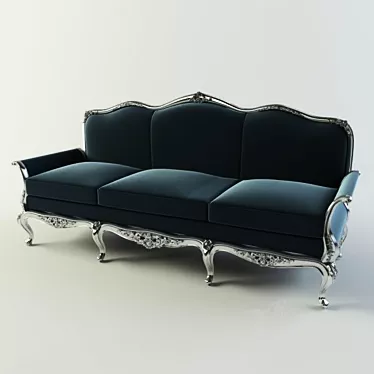  Elegant Italian Design Sofa 3D model image 1 