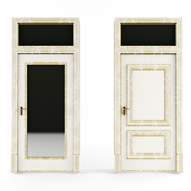 Versatile Unbranded Doors 3D model image 1 