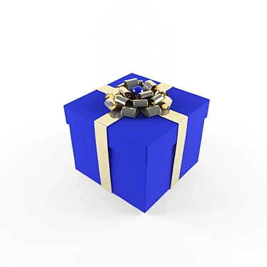 Elegant Gift Box - Limited Edition 3D model image 1 