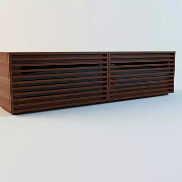 Luxury TV Stand: Ulivi Salotti Memos 3D model image 1 