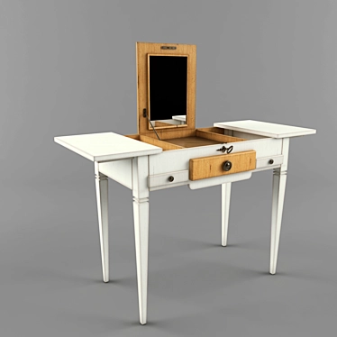 Elegant Art.1495 Vanity Table 3D model image 1 