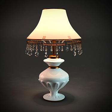 Classic Desk Lamp 3D model image 1 