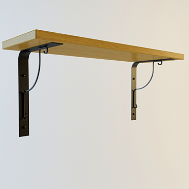 Compact IKEA Shelf 3D model image 1 