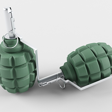 Explosive Force: Granata F1 3D model image 1 