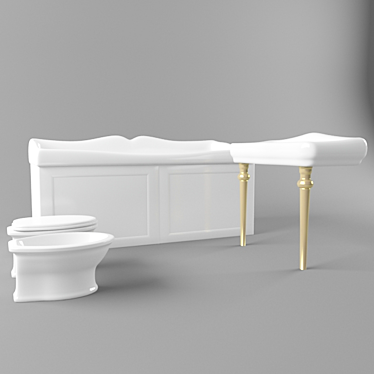 Timeless Elegance 3D model image 1 