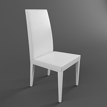 Modern Italian Dining Chair: Calligaris BESS 3D model image 1 