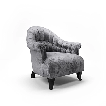 Elegant Baudelaire Chair by John Sankey 3D model image 1 