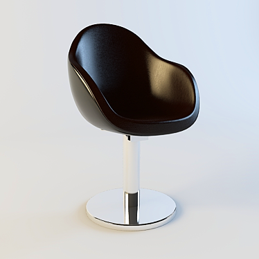 Beauty Salon Client Armchair 3D model image 1 