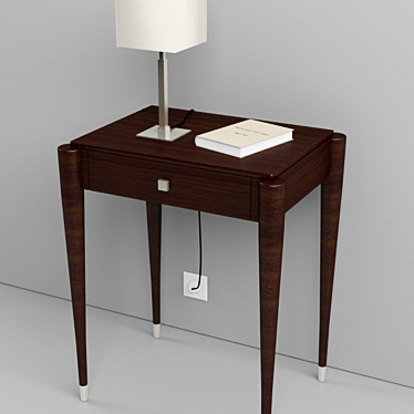 Versatile Bedside Table 3D model image 1 