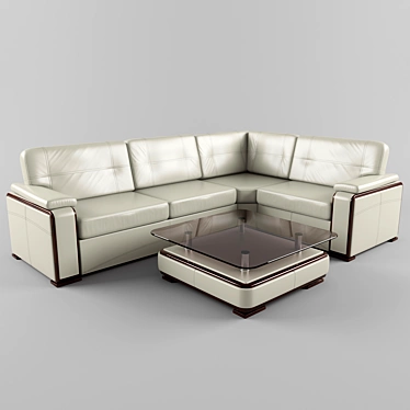 Luxury Lexus Sofa by Creale 3D model image 1 