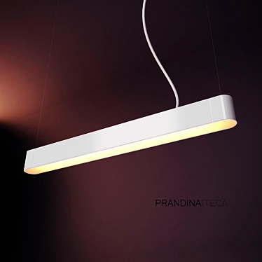 Prandina TECA(S1) Pendant Light 3D model image 1 