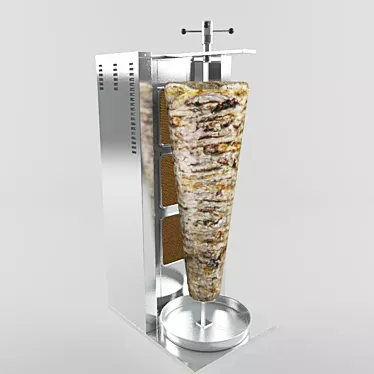 Sizzling Kebab Delight 3D model image 1 
