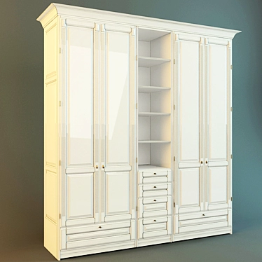 Mekran Wardrobe 3D model image 1 