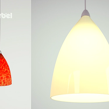 MARBEL TONGA Pendant Lamps 3D model image 1 