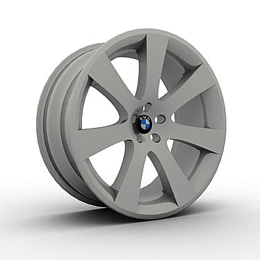 BMW Alloy Wheel 3D model image 1 
