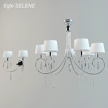 Elegant Eglo SELENE Lighting 3D model image 1 