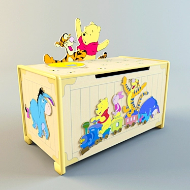 Dreamland Delight Toy Box 3D model image 1 