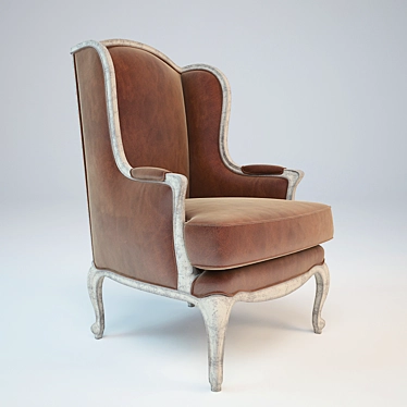 Timeless Comfort: Classic Armchair 3D model image 1 