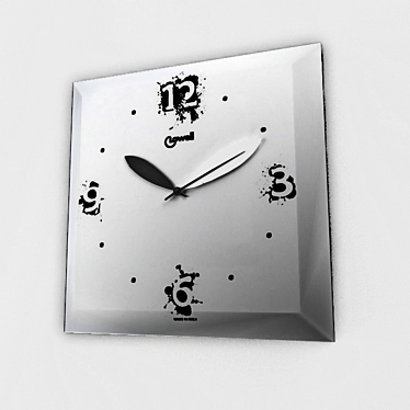 Minimalist Square Watch: Lowell 3D model image 1 