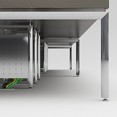 Conferences Made Easy: 5000mm Table 3D model image 1 