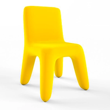 Fukasawa's Anyo Chair: Simply Elegant Design 3D model image 1 