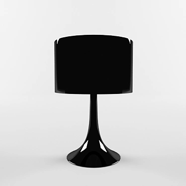 FLOS Spun Light T Table Lamp 3D model image 1 