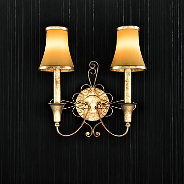 Chiaro LED Wall Sconce: Elegant Illumination 3D model image 1 