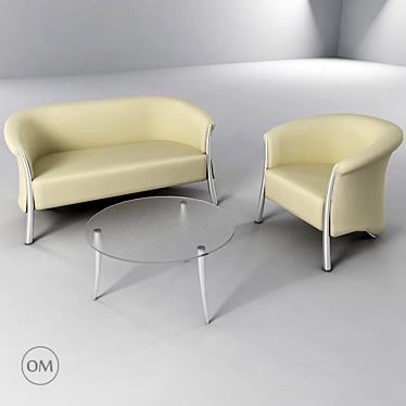 Elegant Comfort: BNOS Cello 3D model image 1 