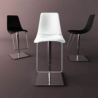 Bonaldo Bar Stool 3D model image 1 