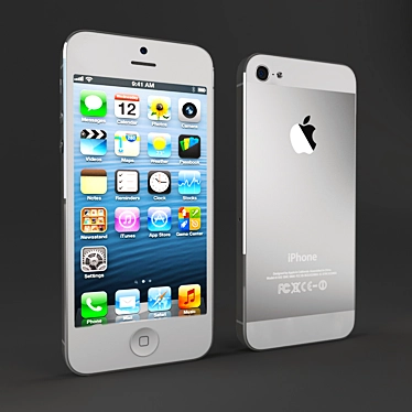 UltraSlim Apple iPhone 5 3D model image 1 