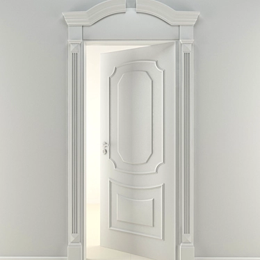 Classic Door - 3dsmax 2013+fbx (vray) 3D model image 1 