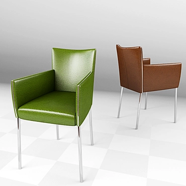 ErgoComfort Office Chair 3D model image 1 