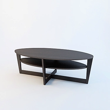 Modern IKEA VEJMON Coffee Table 3D model image 1 