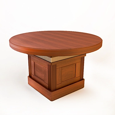 Venge Table: Modern Design & Quality Craftsmanship 3D model image 1 