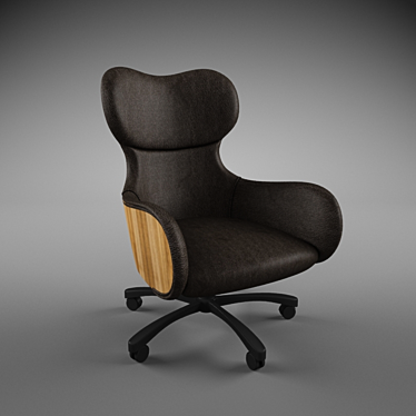 ComfortZone Armchair: Perfect for Office and Home 3D model image 1 