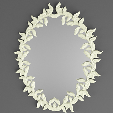 Reflective Elegance: 640х540 Mirror 3D model image 1 