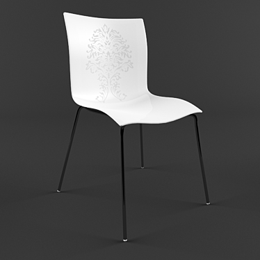Elegant Tonin Casa Chair 3D model image 1 