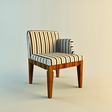 Title: Classic Armchair 3D model image 1 