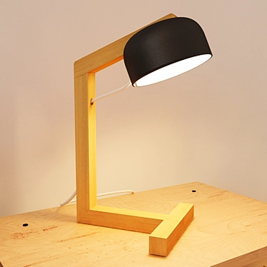 Nordic Charm: Snovsen Desk Lamps 3D model image 1 