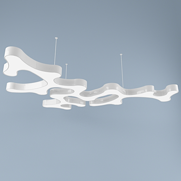 Transforming Light Fixture: VIBIA AMEBA 3D model image 1 