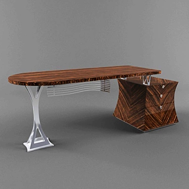 Modern Cartesio Table by CARPANELLI 3D model image 1 