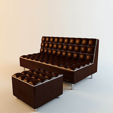 Forest Dream Sofa 3D model image 1 