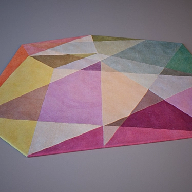 Sonya Rugs: Prism Pastels 3D model image 1 