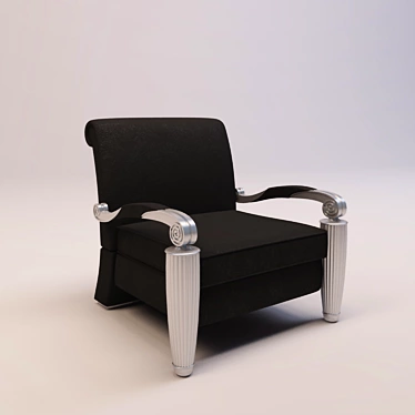 Catalog-inspired Art Deco Décor 3D model image 1 