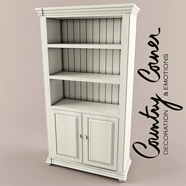 Escale Provence Library: Country Corner 3D model image 1 