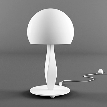 Botero Table Lamp: Exquisitely Modeled 3D model image 1 
