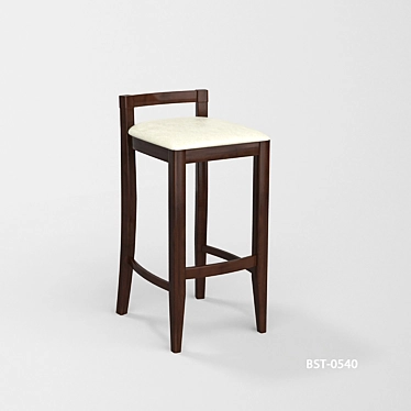 Modern Bar Chair BST-0540 3D model image 1 