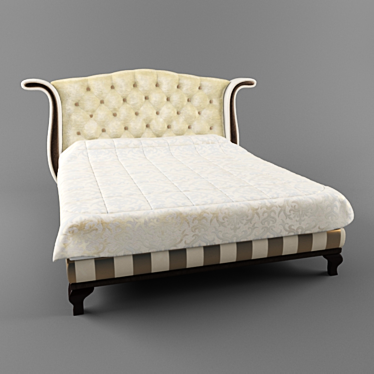 Luxury Krug Sommier Bed 3D model image 1 