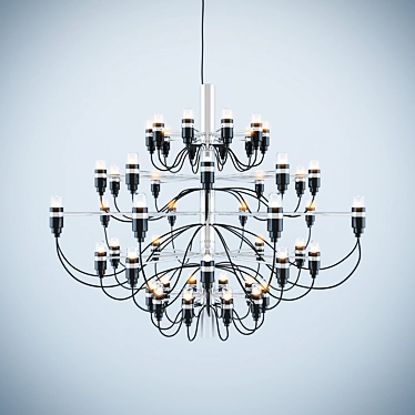 Elegant Pendant Chandelier: Flos 2097 3D model image 1 